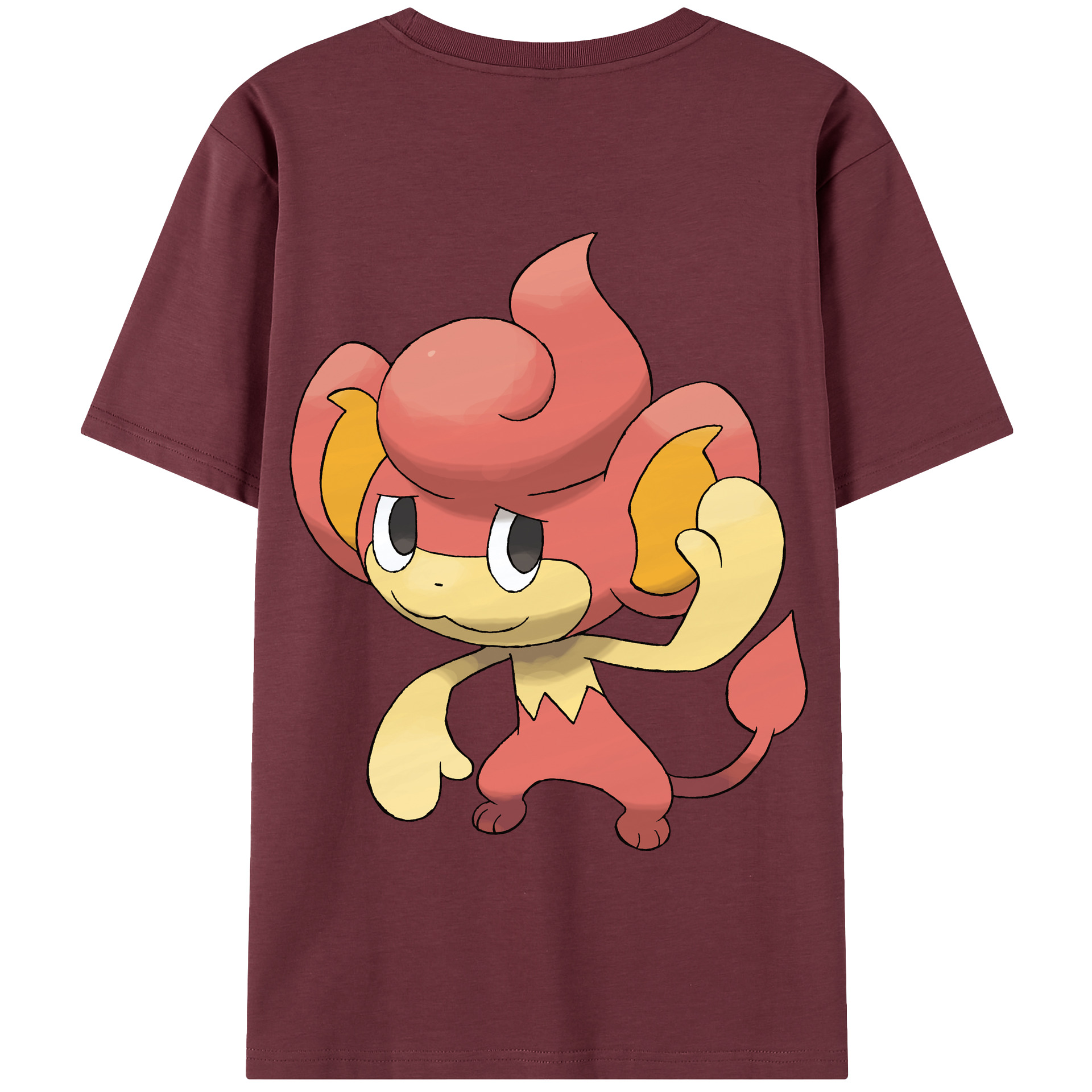 （画像用） ポケットモンスター Pokémon 綿100％半袖Tシャツ（背面プリント）
